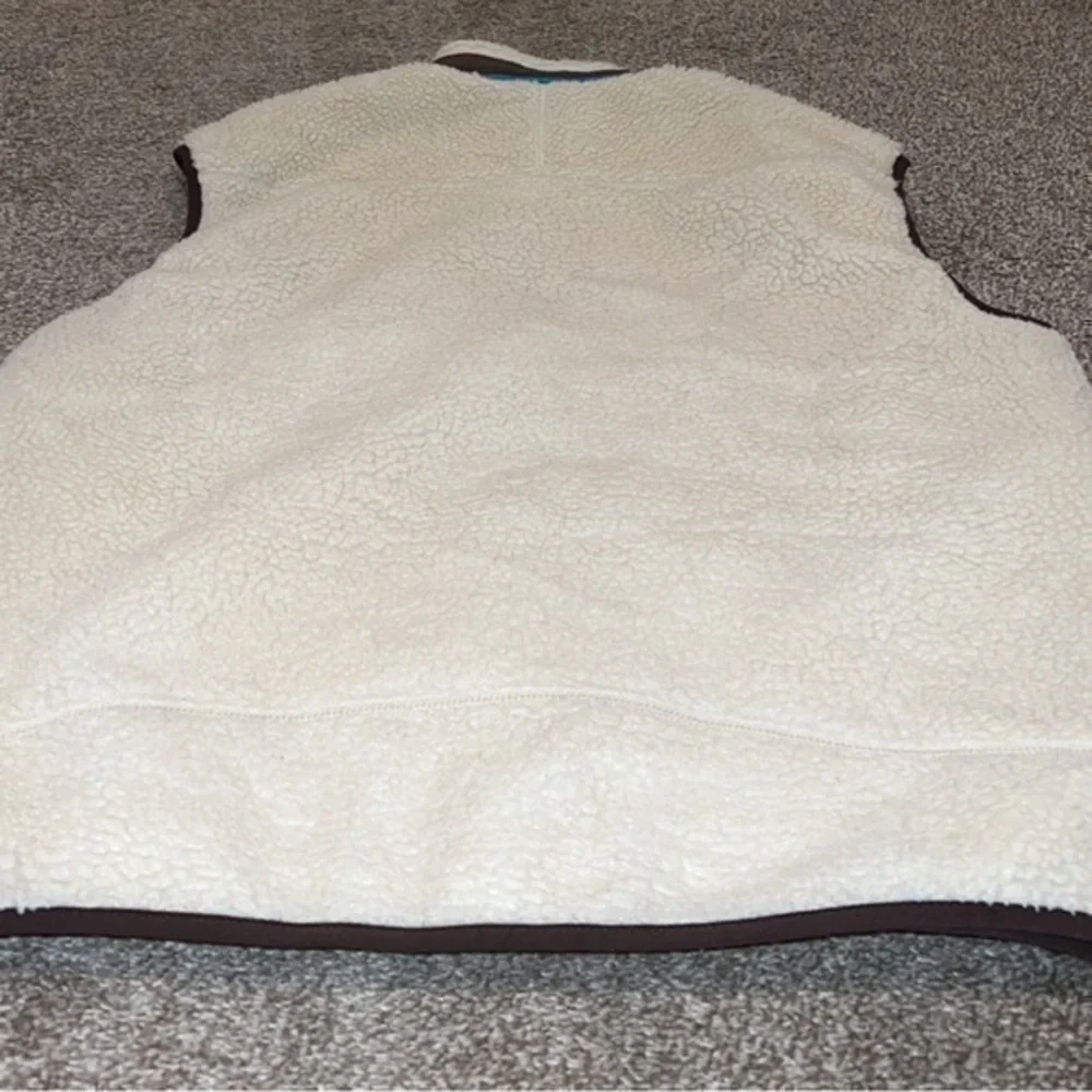 Patagonia Classic Retro Vintage‎ Deep Pile Fleece Vest Size XL